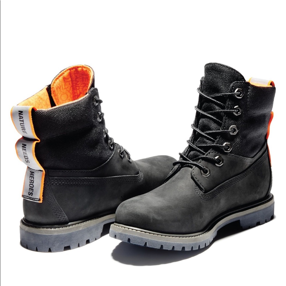 TIMBERLAND WOMEN'S 6-IN REBOTL MIXED-MEDIA WP BOOT - Picture 6 of 8
